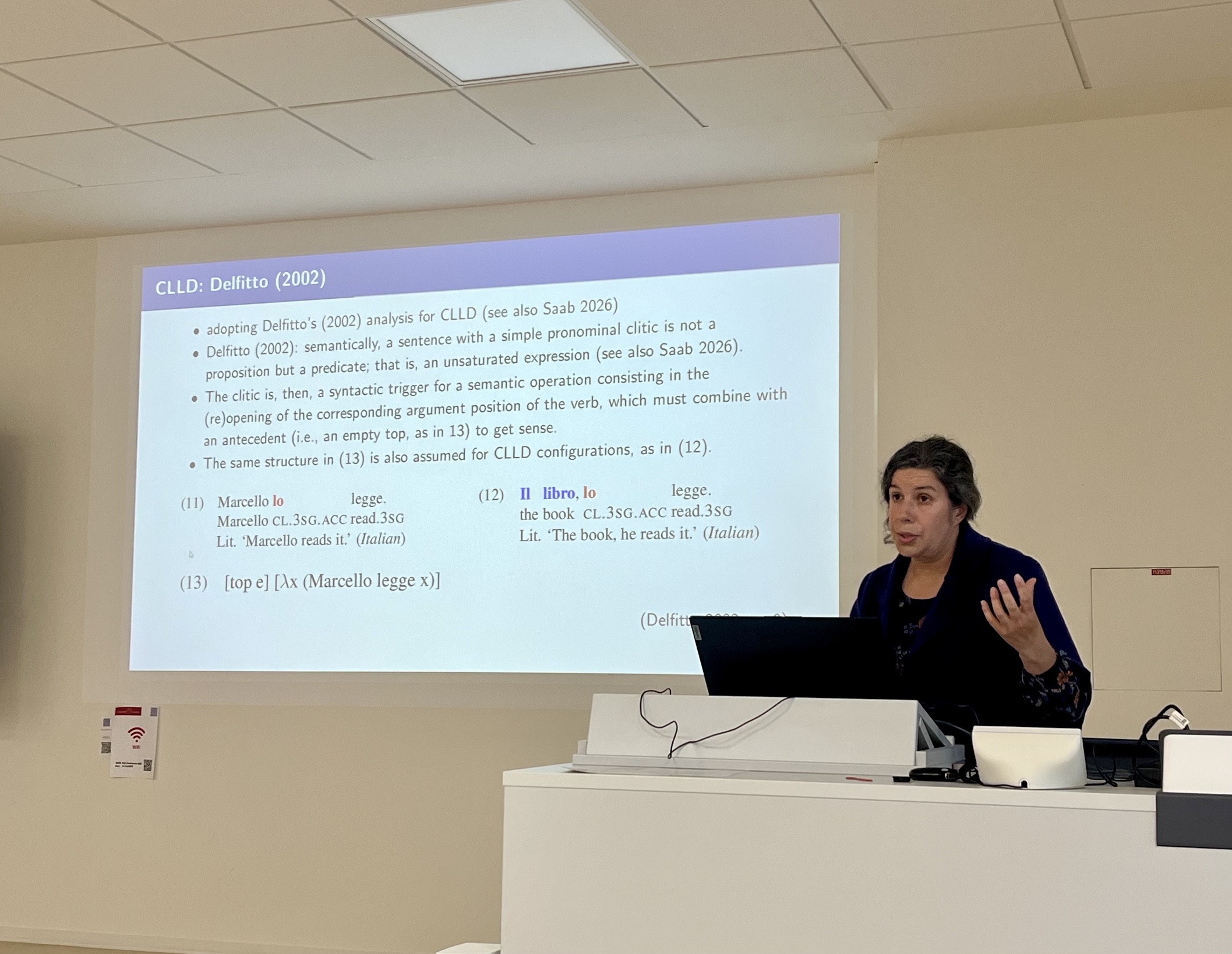 Monica Irimia on clitic doubling