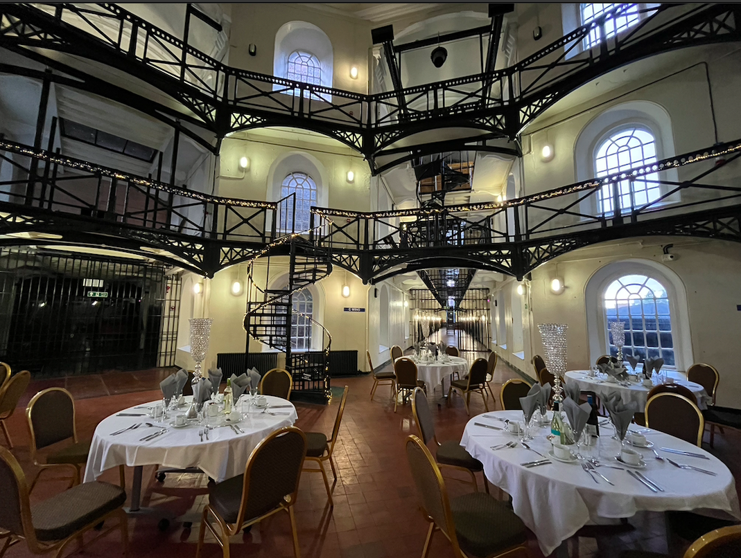 Dinner in a jail