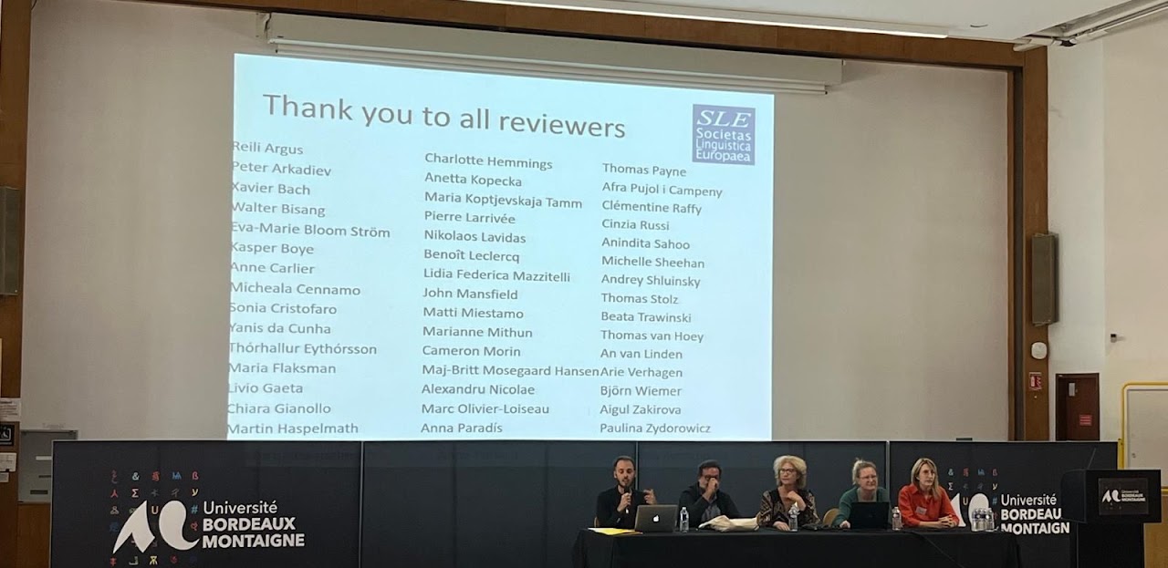 Announcing the winners on the last day