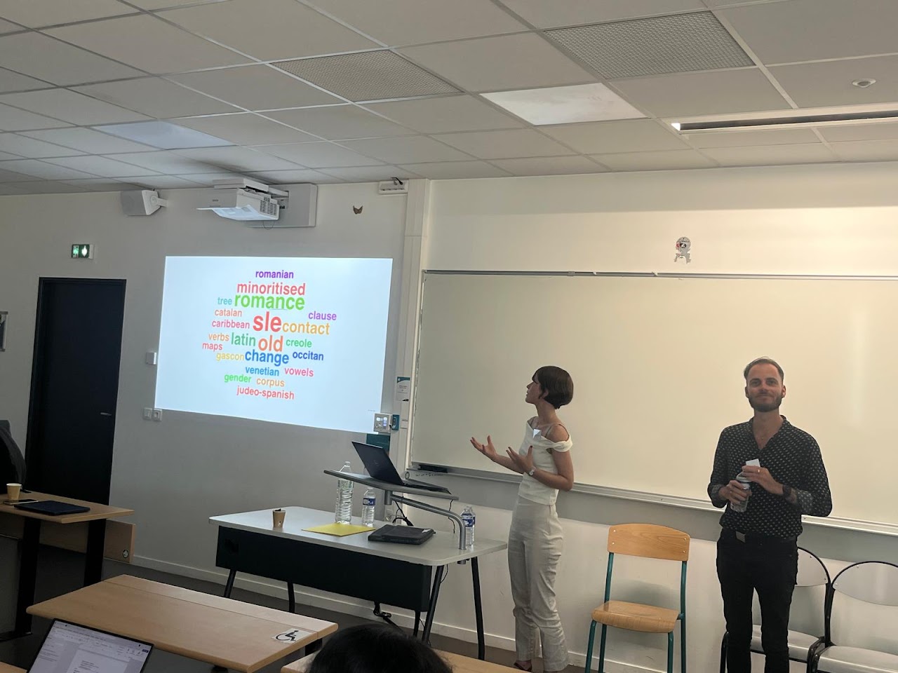 With Afra Pujol i Campeny